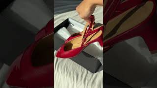 Unboxing my first ALOHAS heels ❤️ alohas sustainability fashion [upl. by Souvaine69]