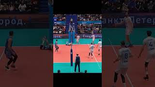 epic volleyball rally 👌🔥 l Zenit Saint Petersburgvolleyru [upl. by Anirtek]