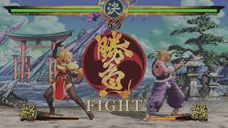 SAMURAI SHODOWN  Charlotte VS Sogetsu [upl. by Stevie]