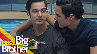 PBB 7 Day 144 Tanner naluha habang nagpapaalam sa kanyang kapatid na si Tyler [upl. by Lianne]