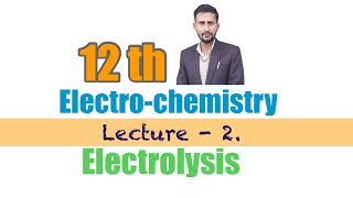 Electrolysis II 12 HBSE CBSE II Electrolysis of molten and Aqueous NaCl II by Sushil Jangra [upl. by Enamrahc]