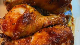 Oven Baked Barbecue Chicken Drumsticks [upl. by Yra825]