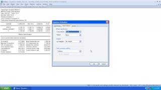 White Test Panel Data EVIEWS 9 [upl. by Netsruk544]