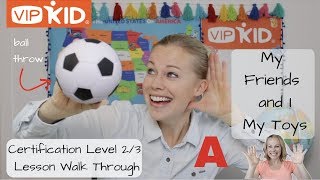 UPDATED VIPKid Level 23 Certification Option A Walk Through amp Tips [upl. by Ayekahs8]