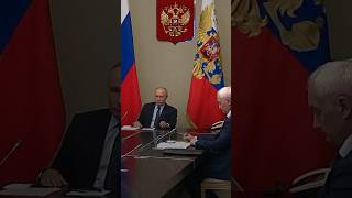 Putin Briefed on Ukraines Surprise Incursion Into Russia [upl. by Silsbye]