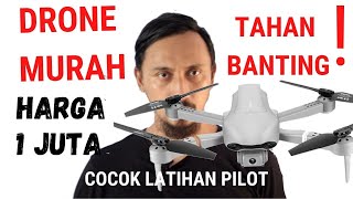 REVIEW DRONE 4DRC F3 HARGA 1 JUTAAN  MURAH  BANDEL  BUAT LATIHAN PILOT [upl. by Marmawke910]