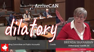 Arrive Scam Liberals FAIL to shut down ArriveCAN hearing with outoforder dilatory motions [upl. by Anma]