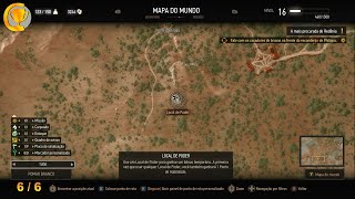 The Witcher 3  Wild Hunt  Todos os locais de Poder Pomar Branco [upl. by Kobe760]