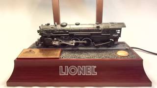 LIONEL Train Lamp Animated Hudson 700E Engine Electric Lights Sound Motion [upl. by Harty430]