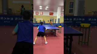 Hard training pingpong pingpongtable pingpong tabletennis [upl. by Drummond364]