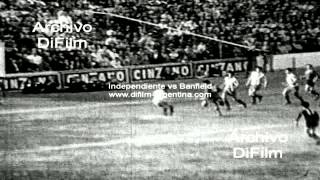 Independiente vs Banfield  Partido de Primera A 1963 [upl. by Lewiss]