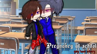 🍭 quotPregnancy at schoolquot GAY love story ♡ GCMM GLMM BLGAY Part 1 [upl. by Ahsemat]