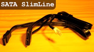 SATA Slimline Cable Adapter Overview  Slim Line connector Data  Power [upl. by Scrivenor]