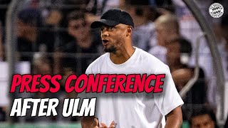 Die Pressekonferenz nach SSV Ulm  FC Bayern  DFBPokal [upl. by Malinin77]