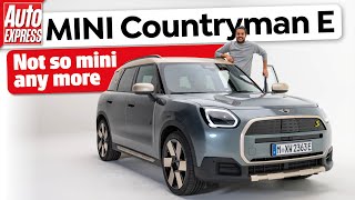 New 2024 MINI Countryman E – this funky crossover is so cool [upl. by Gnilrits476]