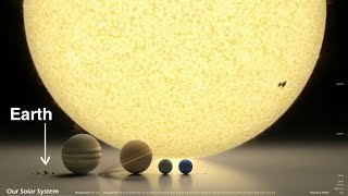 Universe size comparison part 123  Solar system  Black holes  Planets size comparison  3D planet [upl. by Aldous]