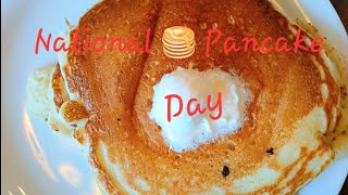 CELEBRATING NATIONAL PANCAKE DAY  JOIN ME FOR STRAWBERRY PANCAKES [upl. by Senecal]