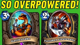 A SPECTACULAR Finish Gattlesnake Deathrattle Rogue [upl. by Ertemed]