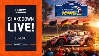 🔴 Shakedown LIVE  WRC Central European Rally 2024 [upl. by Chloette]