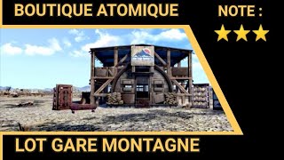 Fallout 76 préfabriqué lot petite gare de montagne sauvage un beau lot [upl. by Tal919]