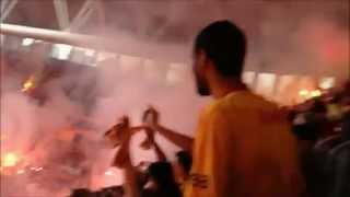 GALATASARAY Ultra Fans Welcome To HeLL SHOW [upl. by Hooper]