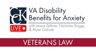 VA Disability Benefits for Anxiety [upl. by Nadirehs]