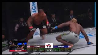 Reaction To Derek Brunson Vs Ray Cooper III [upl. by Wartow238]