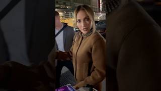 Jennifer Lopez  NYC 🤎 jlo jenniferlopez unstoppablemovie [upl. by Atinnod]