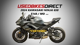 2024 Kawasaki Ninja 650 [upl. by Eelahc236]