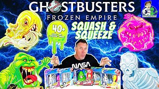 GHOSTBUSTERS The Frozen Empire Squash amp Squeeze Slimer and Figures [upl. by Marget]