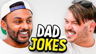 Dad Jokes  Dont laugh Challenge  Sath vs Matt  Raise Your Spirits [upl. by Nerrol]