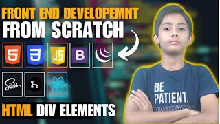 HTML DIV ELEMENT Frontend Web Development Full Course From Scratch [upl. by Lambart937]