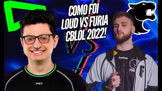 COMO FOI A ESTREIA DO CBLOL 2022 LOUD VS FURIA [upl. by Ursola]