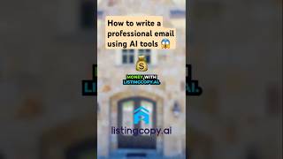 How to Write a Professional Email Using AI Tools 📧🔥 aitools email ai [upl. by Alyam286]