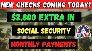 2800 Monthly Boost for LowIncome Seniors Social Security SSI SSDI amp VA Benefits Update [upl. by Assiron337]