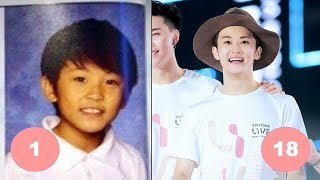 Mark Lee NCT Childhood  From 1 To 18 Years Old [upl. by Kaliski329]