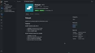 Reliable Terraform AI Code Changes in VSCode Stakpak in VSCode ALPHA [upl. by Fornof]