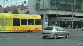 Straßenbahn Leipzig 21052016 r [upl. by Prem567]