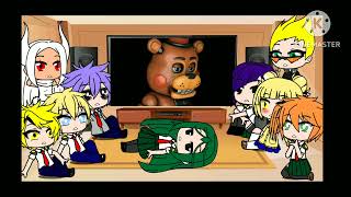 bnha reacciona a fnaf [upl. by Eilesor]