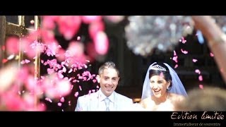 Mariage  Casamento  Samantha  Antonio  Mariage Romantique [upl. by Nyrehtac610]