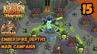 EMBERSPIKE DEPTHS CAMPAIGN VETERAN  Kingdom Rush Frontiers [upl. by Avon672]