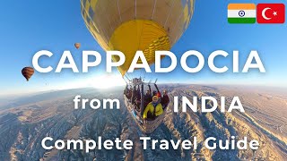 How to visit Cappadocia Turkey  Hot Air Balloon ride  Complete Travel Guide [upl. by Enorej737]