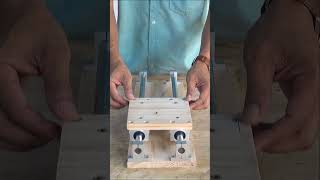 Amazing DIY Wooden Dowell with Router Guide Jig  Part 1  shorts woodworking diy trending [upl. by Dewitt992]