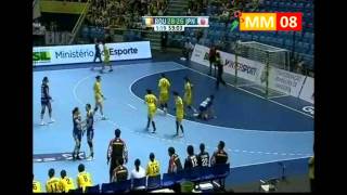 Romania  Japan Last 2 minutes 2011 Womens Handball Wch [upl. by Tnecniv]