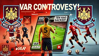 The VAR Scandal That Changed Everything Did It Lead to Ten Hag’s Sacking from Manchester United [upl. by Brottman]