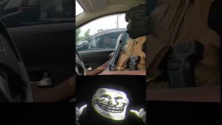 blud trying steal his car REBORN  troll face meme credits BangTampue [upl. by Lamori823]