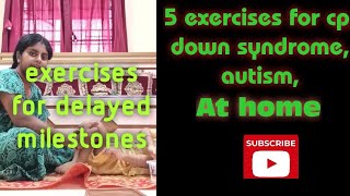 exercises for cerebral palsy strengthening exercises  spasticity management [upl. by Candyce]