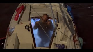 100K 😳 Lieutenant Dan Update  Man stays on boat in Tampa during Florida hurricane Milton 🌊 [upl. by Amzu]