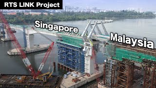 RTS Link Mega Project of Malaysia  Singapore August 24 Part 2 [upl. by Ytirahc]