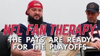 NFL FAN THERAPY The Pats Are Ready For The Playoffs [upl. by Zachar]